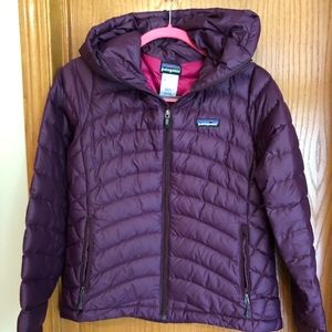 Patagonia Women's  Down Sweater Coat  with Hood